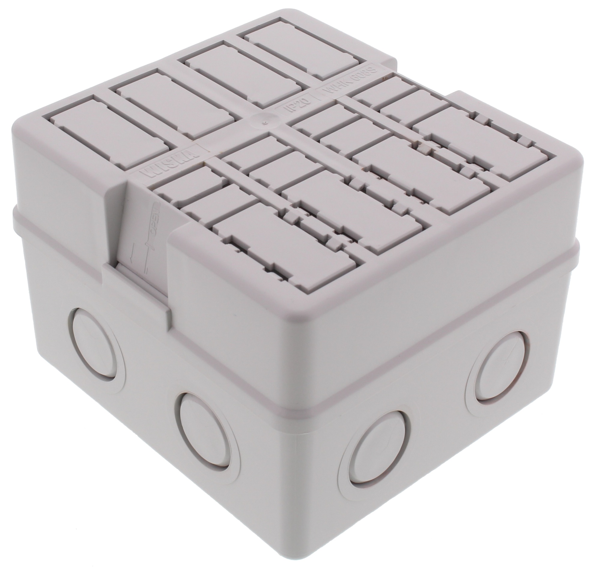 WHK 608S IP20 RAL7035 Junction Box