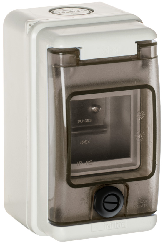 3 Way IP65 InDUBOX 85x155x100 w/o Terminals 0no.& 3 Elements