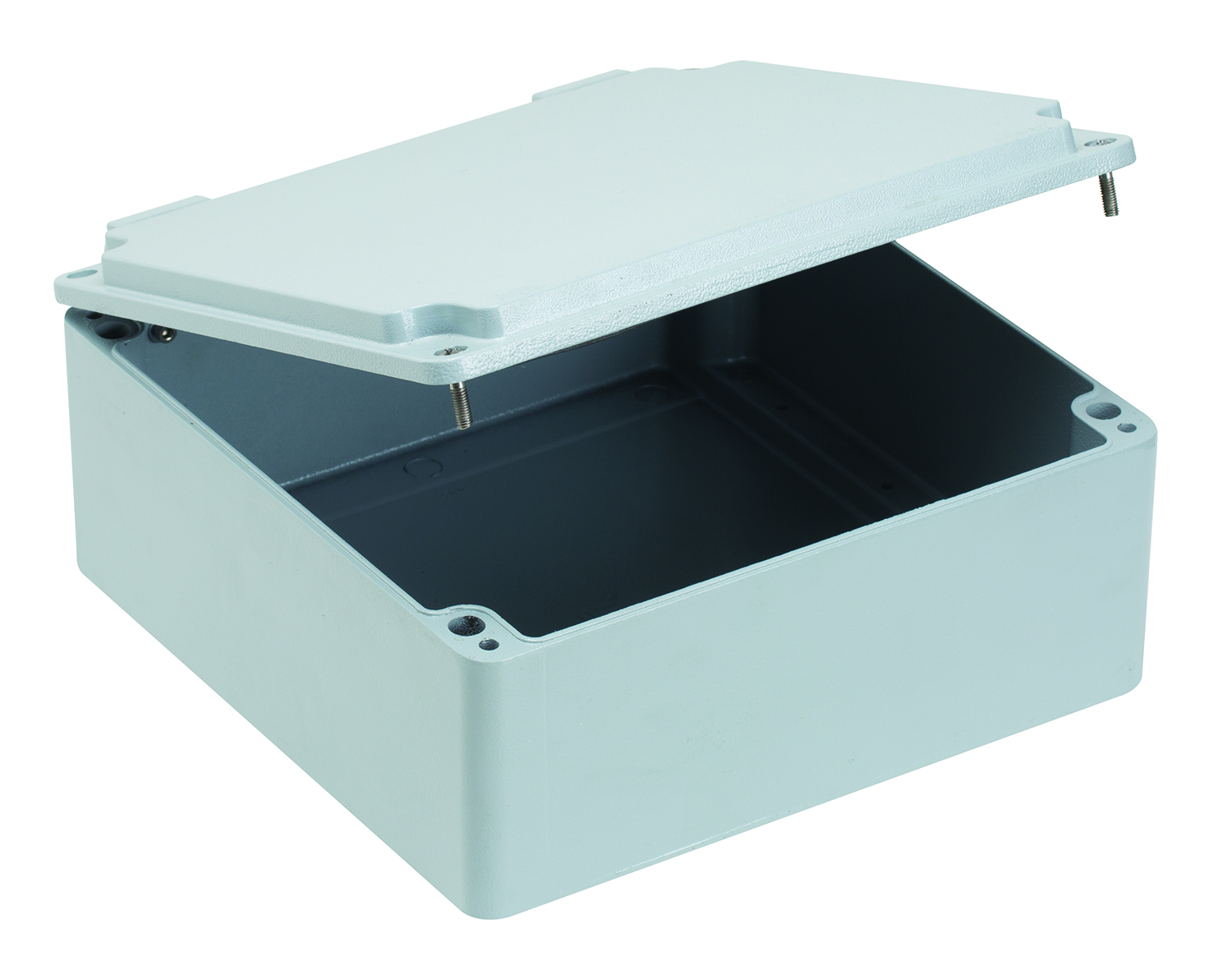 250x250x110 Aluminium Enclosure With Hinge IP67