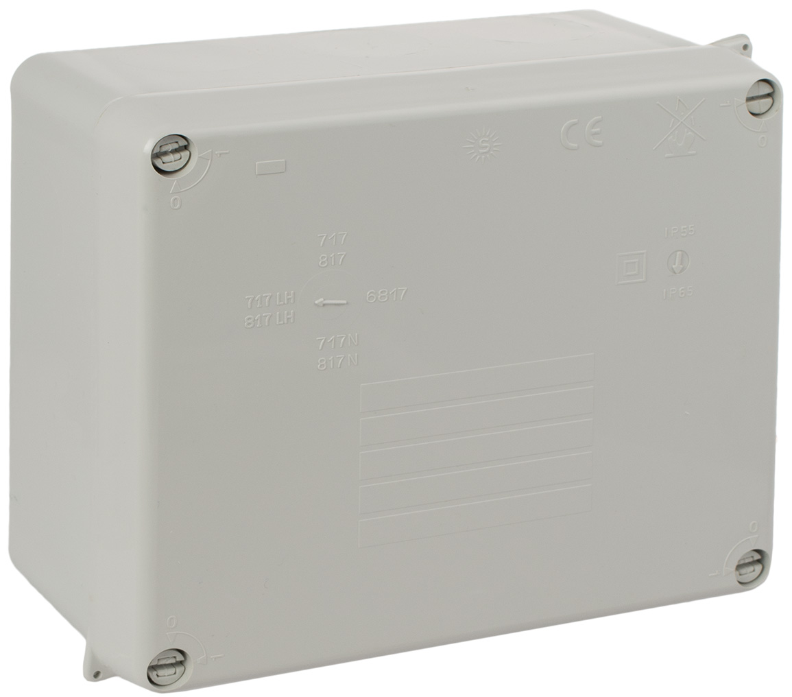 WIB 3 165 x 145 x 84mm IP65 Grey Junction box [58's]