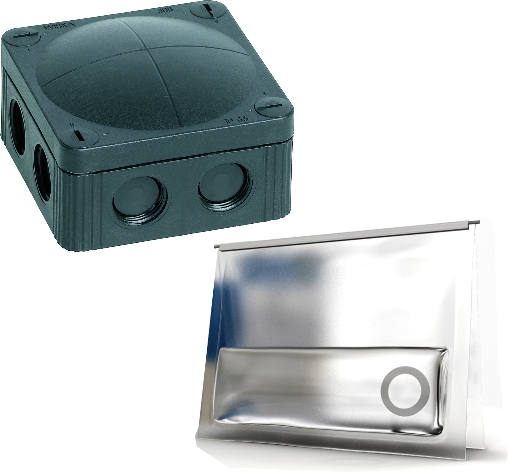 IP68 COMBI 308/5 Economy pack in BLACK