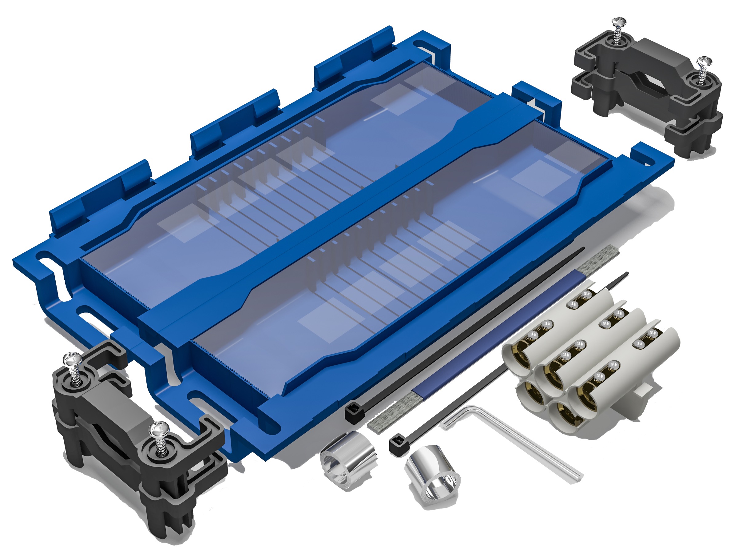 SHARK506W GEL INSULATED STRAIGHT JOINTc/w 5 CORECON 0,6/1 KV
