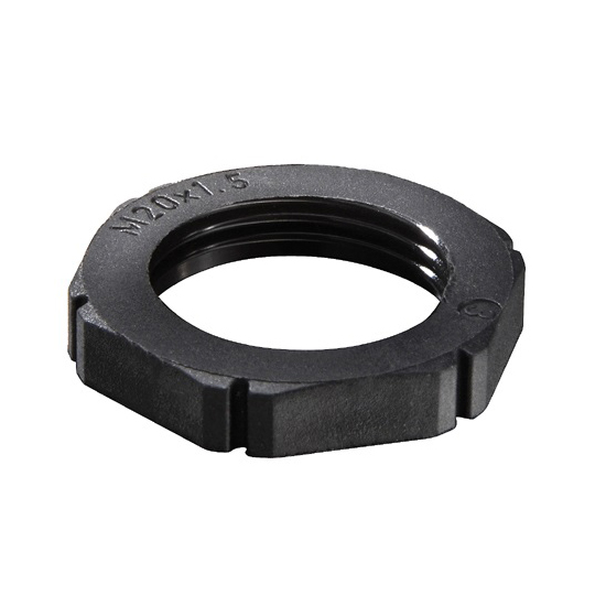 EMUG M16 Black hexagonal lock nut