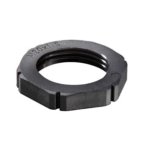EMUG M16 Black hexagonal lock nut