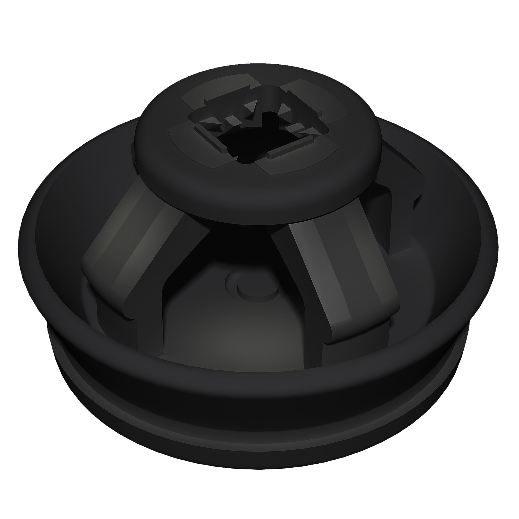 CLIXX M 25 x 1.5 Black (RAL 9005) Cable entry membrane