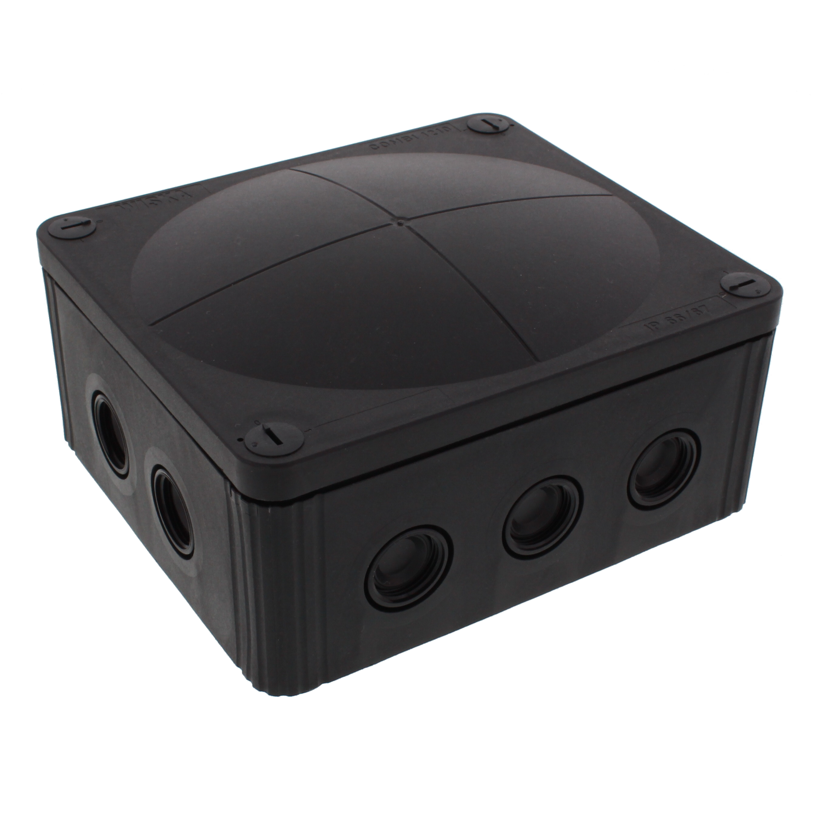 COMBI 1210/5 IP66/67 Black 160 x 140 x 81mm c/w 57A TB