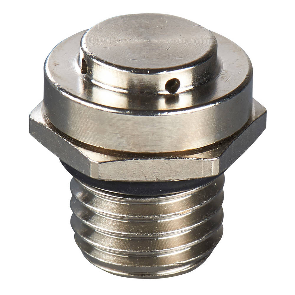 EMVPS 12 Breather plug, (N.S) Brass Nickel Plated, M12 x 1.5