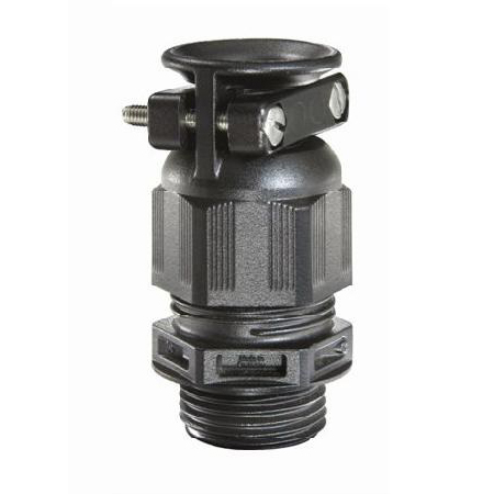 ESKVZ 32 with external strain relief RAL 9005