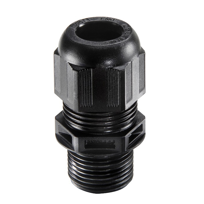 ESKV 32/15 IP68 Black gland c/w long connection thread