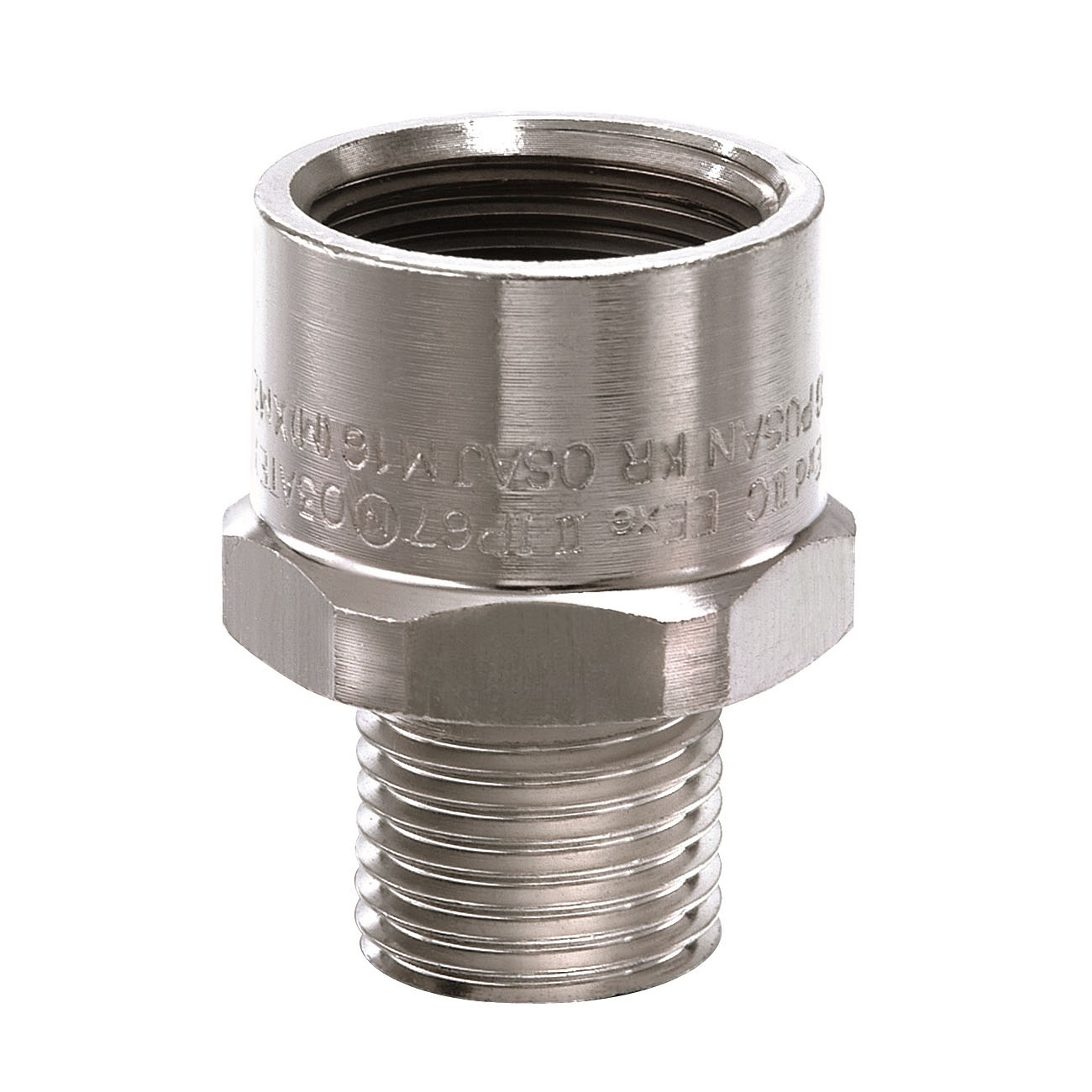 OSAJ 63/75 ATEX Eexd adapter nickel plated